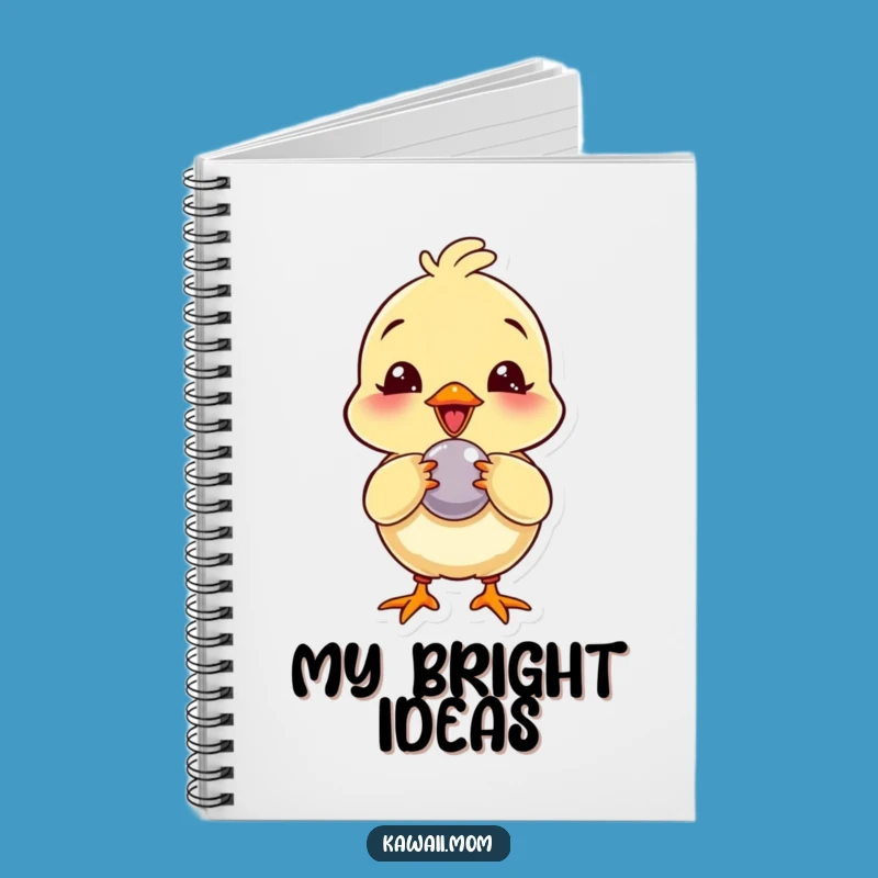 Funny Chick Button Peck Notebook: Giggling Character Journal, Perfect Humorous Gift